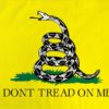 Don't Tread On Me Yellow Flag, Gadsden Flag, Military Flags, Tea Party Flags, Yellow Flag